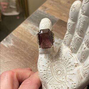 Elegant Purple Gemstone Ring